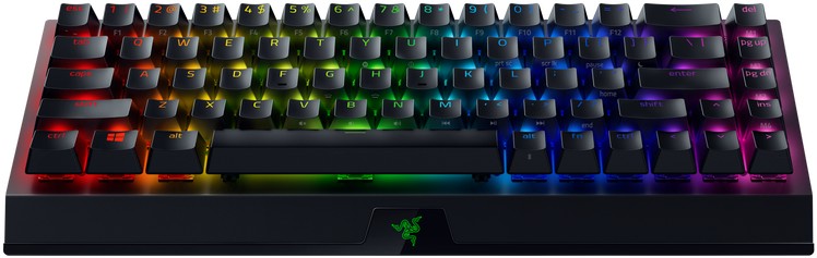 Купить Razer BlackWidow V3 Mini HyperSpeed - Tastatur - Hintergrundbeleuchtung - Bluetooth, 2,4 GHz, USB-C - QWERTZ - Deutsch - Tastenschalter: Razer Yellow - Schwarz (RZ03-03890400-R3G1) в магазине wardena.ru