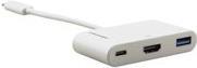 Купить Kramer ADC-U31C/M2 - Videoadapter - USB-C männlich zu HDMI, USB Typ A, USB-C weiblich - 17 cm - weiß - 4K Unterstützung (99-97210004) в магазине wardena.ru