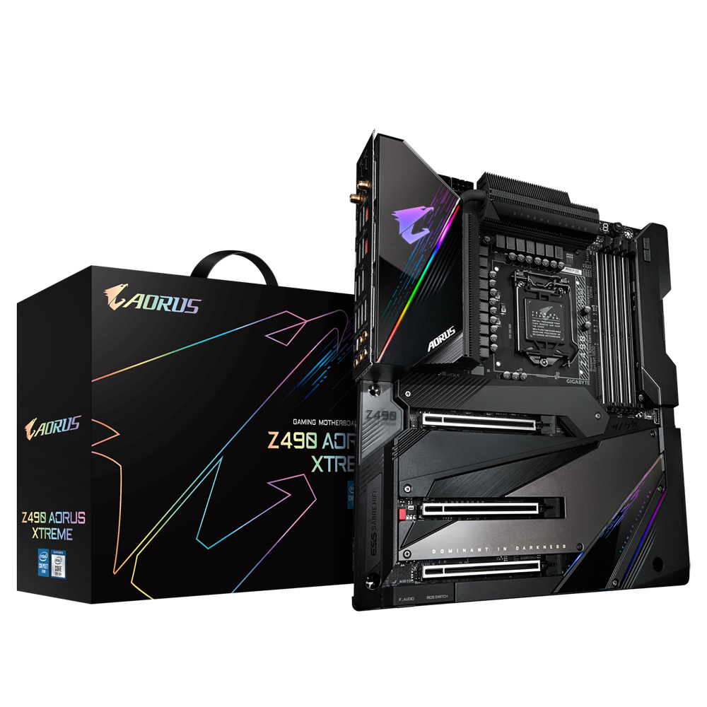 Купить Gigabyte Z490 AORUS XTREME - 1.X - Motherboard - E-ATX - LGA1200-Sockel - Z490 Chipsatz - USB-C Gen2, USB 3.2 Gen 1, USB 3.2 Gen 2 - 10 Gigabit LAN, 2.5 Gigabit LAN, Wi-Fi, Bluetooth - Onboard-Grafik (CPU erforderlich) - в магазине wardena.ru