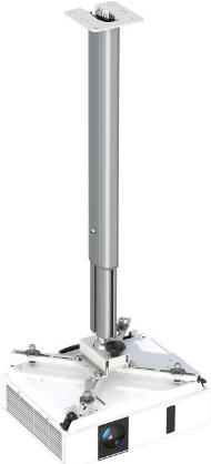 Купить Kindermann Premium 100 - Deckenhalterung für Projektor - Aluminium - weiß, RAL 9003 (7450000101) в магазине wardena.ru