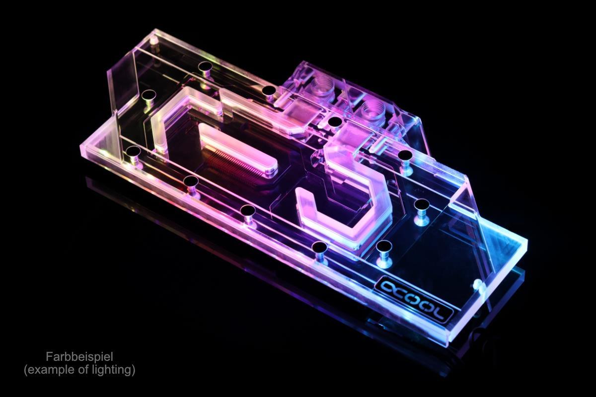 Купить Alphacool Eisblock Aurora Plexi GPX-N Grafikkarte Wasserblock Metallisch - Transparent (11738) в магазине wardena.ru
