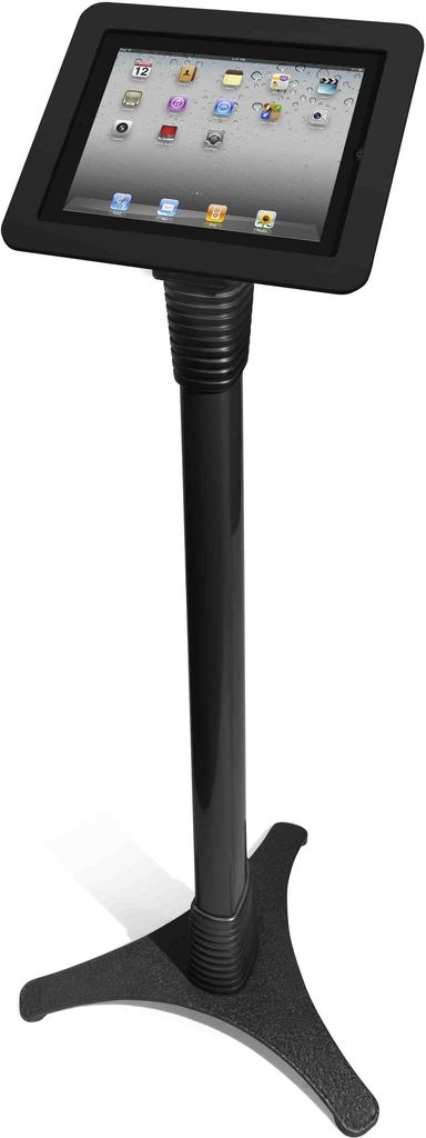 Купить Compulocks iPad Secure Executive Enclosure with Adjutsable Floor Stand Kiosk Black. - Aufstellung für Tablett - Metall, Aluminium, Gusseisen - Schwarz - stehend - für Apple iPad (3. Generation); iPad 2; iPad Air; iPad Ai (147B213EXENB) в магазине wardena.ru