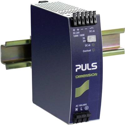 Купить PULS DIMENSION QS5.241 Hutschienen-Schaltnetzteil, DIN-Netzgerät 24 V/DC/5 A 120 W (QS5.241) в магазине wardena.ru