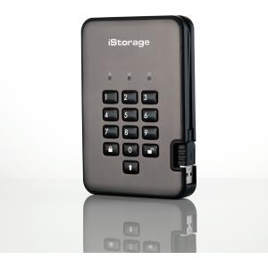 Купить iStorage diskAshur Pro 2 - Festplatte - verschlüsselt - 500GB - extern (tragbar) - USB 3,1 - FIPS 197 - FIPS 140-2 Level 3, 256-bit AES-XTS (IS-DAP2-256-500-C-G) в магазине wardena.ru
