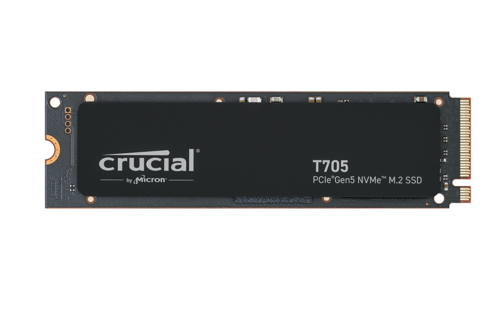 Купить Crucial T705 2TB PCIe Gen5 NVMe M.2 SSD PCI Express 5.0 TLC 3D NAND (CT2000T705SSD3-T) в магазине wardena.ru