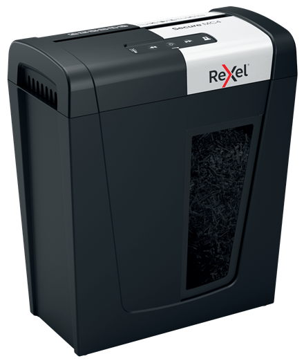 Купить Rexel Secure MC4 Aktenvernichter Mikrogeschnittene Zerkleinerung 60 dB Schwarz - Silber (2020129EU) в магазине wardena.ru