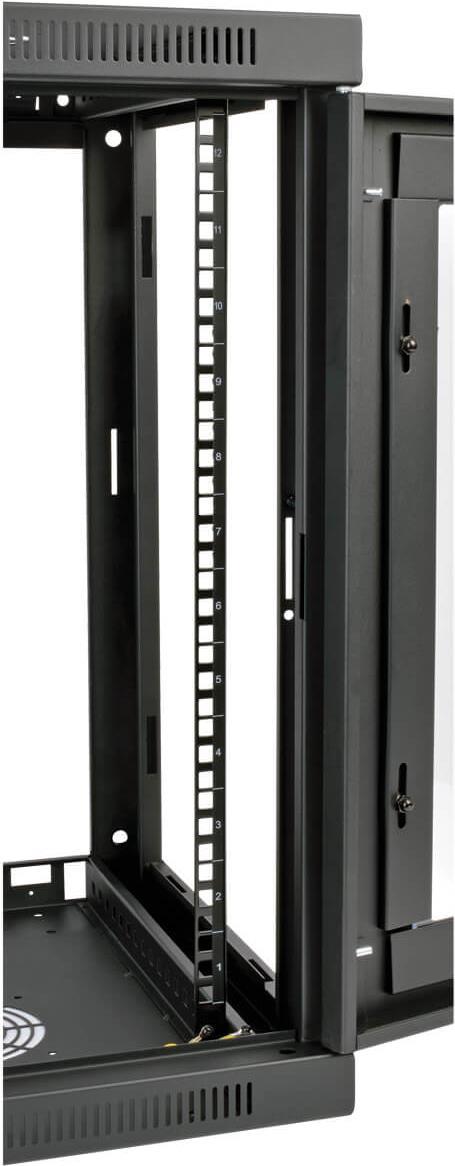 Купить Tripp Lite SRW12UG SmartRack tiefenverstellbarer 12-HE-Schrank mit flachem Profil - kleinem Rack-Gehäuse - Wandhalterung - transparentes Acrylglasfenster (SRW12UG) в магазине wardena.ru