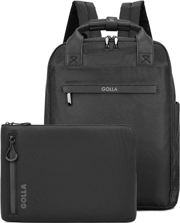 Купить Golla Set aus Rucksack und Laptop-Sleeve 13 Zoll, Black (76462) в магазине wardena.ru