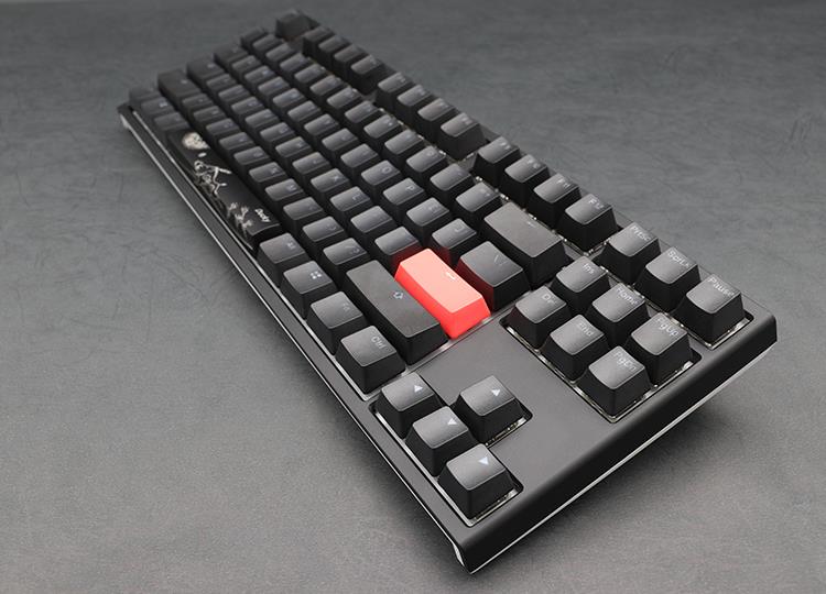 Купить Ducky One 2 TKL PBT Gaming Tastatur, MX-Silent-Red, RGB LED - schwarz (DKON1787ST-SDEPDAZT1) в магазине wardena.ru