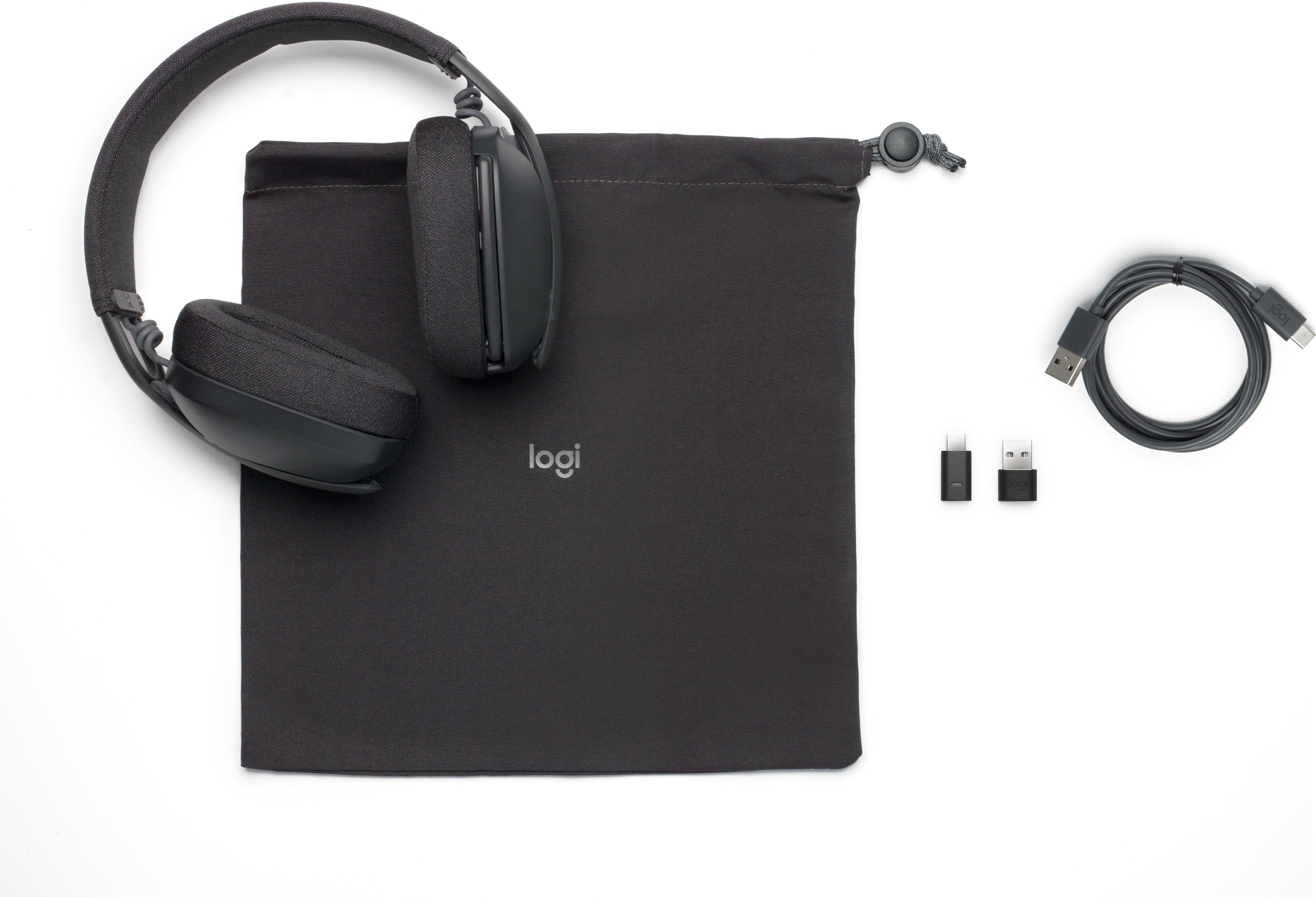 Купить Logitech Zone Vibe Wireless - Headset - ohrumschließend - Bluetooth - kabellos - Adapter USB-C via Bluetooth - Graphite - optimiert für UC (981-001199) в магазине wardena.ru