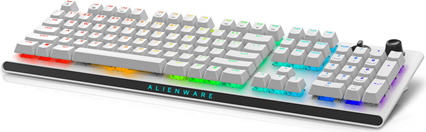 Купить Dell Alienware Tri-Mode AW920K Kabellose Tastatur für Spiele, RGB-LED-Beleuchtung, USA, kabellos, Lunar Light, Bluetooth, numerische Tastatur, CHERRY MX Red (545-BBFK) в магазине wardena.ru