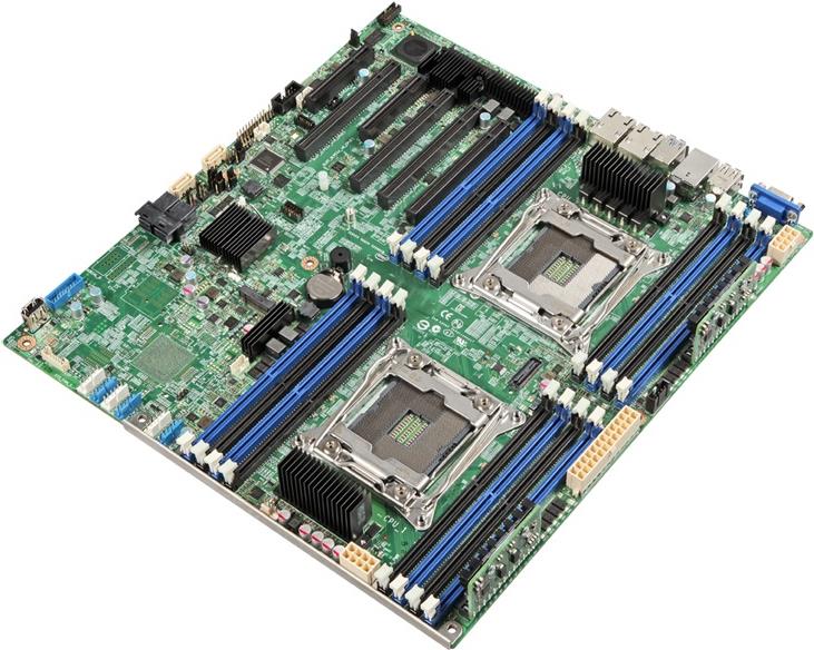 Купить INTEL Server Board DBS2600CW2R supports two Xeon E5-2600v3 family CPUS 16 memory sockets (DBS2600CW2R) в магазине wardena.ru