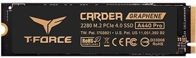 Купить Team Group T-FORCE Graphene Cardea A440 Pro - SSD - 2TB - intern - M.2 2280 - PCIe 4,0 x4 (NVMe) (TM8FPR002T0C129) в магазине wardena.ru