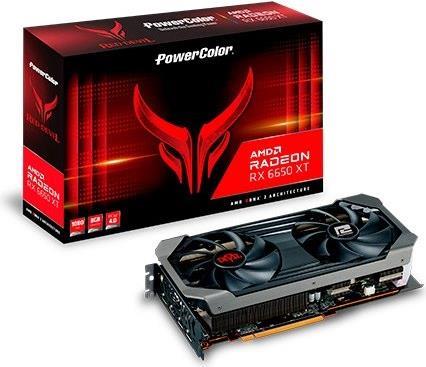Купить PowerColor Red Devil AXRX 6650XT 8GBD6-3DHE/OC Grafikkarte AMD Radeon RX 6650 XT 8 GB GDDR6 (ARXR 6650XT 8GD6-3DHE/OC) в магазине wardena.ru