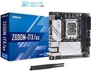 Купить ASRock Z690M-ITX/AX - Motherboard - Mini-ITX - LGA1700-Sockel - Z690 Chipsatz - USB 3,2 Gen 1, USB 3,2 Gen 2, USB-C Gen 2x2 - Bluetooth, Gigabit LAN, 2,5 Gigabit LAN, Wi-Fi - Onboard-Grafik (CPU erforderlich) - HD Audio (90-MXBHY0-A0UAYZ) в магазине wardena.ru