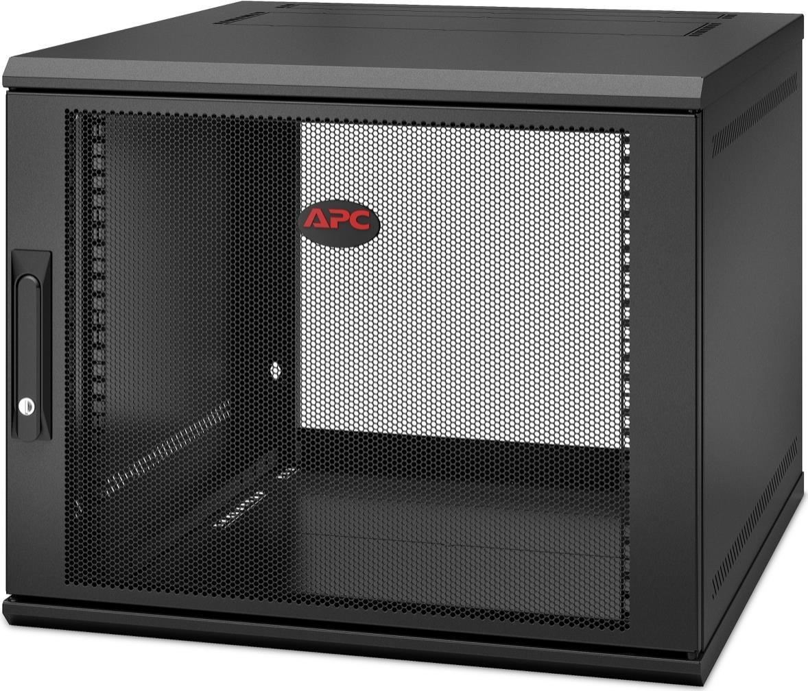 Купить APC NetShelter WX 9U Single Hinged Wall-mount Enclosure 600mm Deep Wandmontiertes Regal Schwarz (AR109SH6) в магазине wardena.ru
