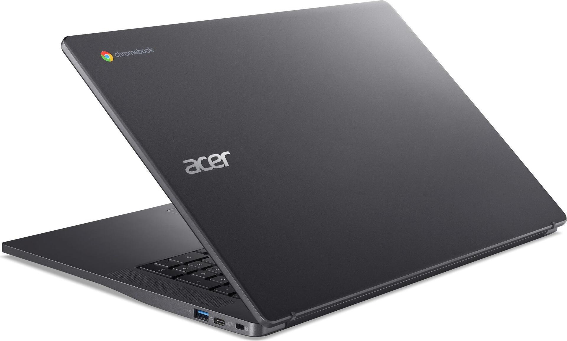 Купить Acer Chromebook 317 CB317-1HT - Pentium Silver N6000 / 1.1 GHz - Chrome OS - UHD Graphics - 8 GB RAM - 128 GB eMMC - 43.9 cm (17.3") Touchscreen 1920 x 1080 (Full HD) - Wi-Fi 6 - Titanium Gray - kbd: Deutsch (NX.AYBEG.001) в магазине wardena.ru