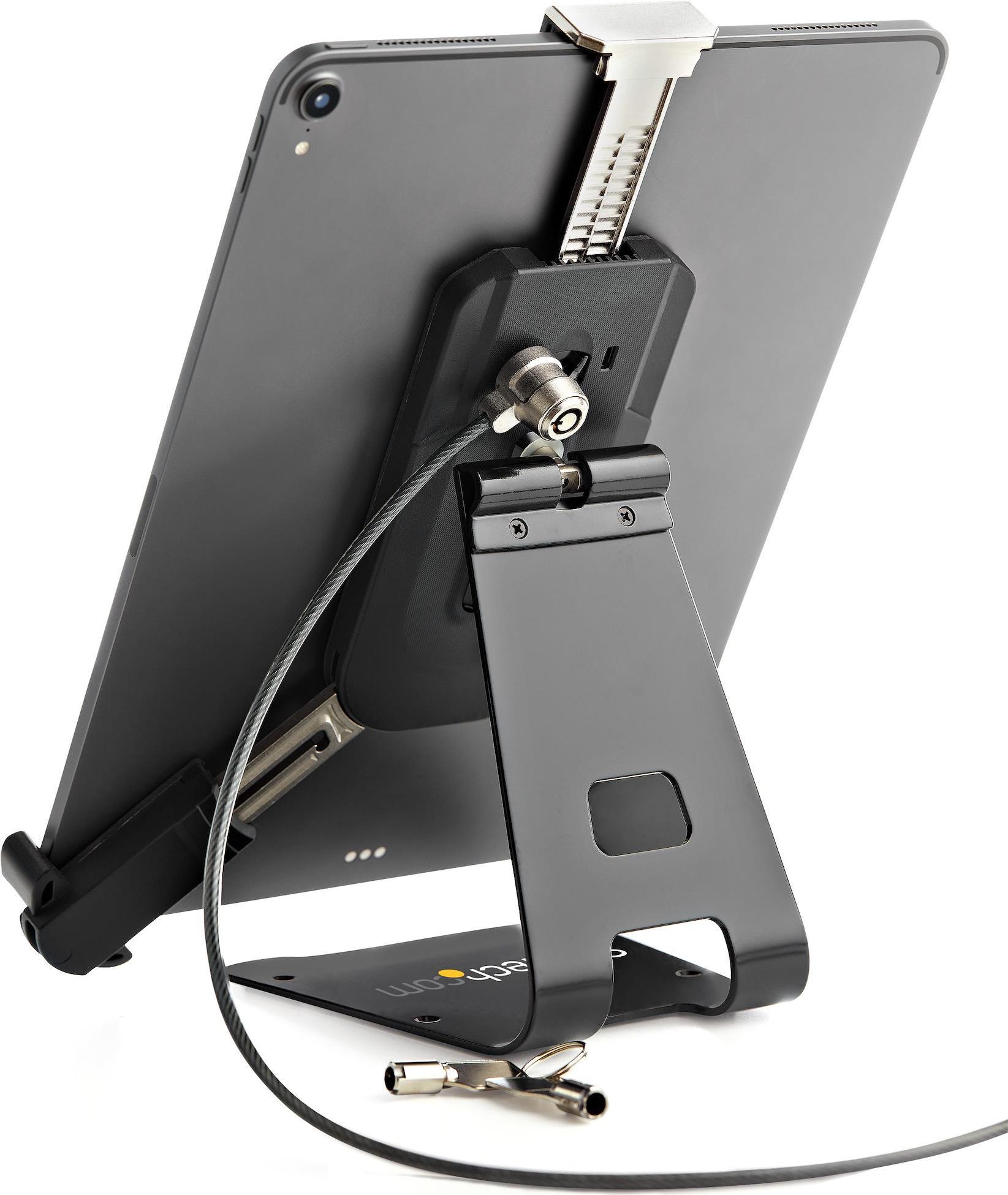 Купить StarTech.com Sichere Tablet-Halterung mit K-Slot-Kabelschloss - iPad Ständer für 7,9 -13"  Tablets mit Diebstahlsicherung- Universell verstellbarer Tablet Tischständer - Abschließbarer Tabletständer (SECTBLTDT) в магазине wardena.ru