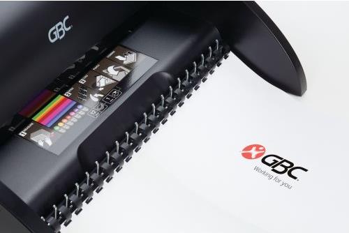 Купить GBC Plastikbindegerät CombBind 110, schwarz bis DIN A4/DIN A3 hoch, Stanzleistung: 12 Blatt, Bindekapa- - 1 Stück (4401844) в магазине wardena.ru