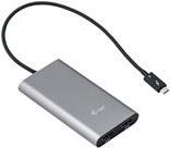 Купить i-Tec - Externer Videoadapter - Thunderbolt 3 - 2 x HDMI (TB3DUAL4KHDMI) в магазине wardena.ru