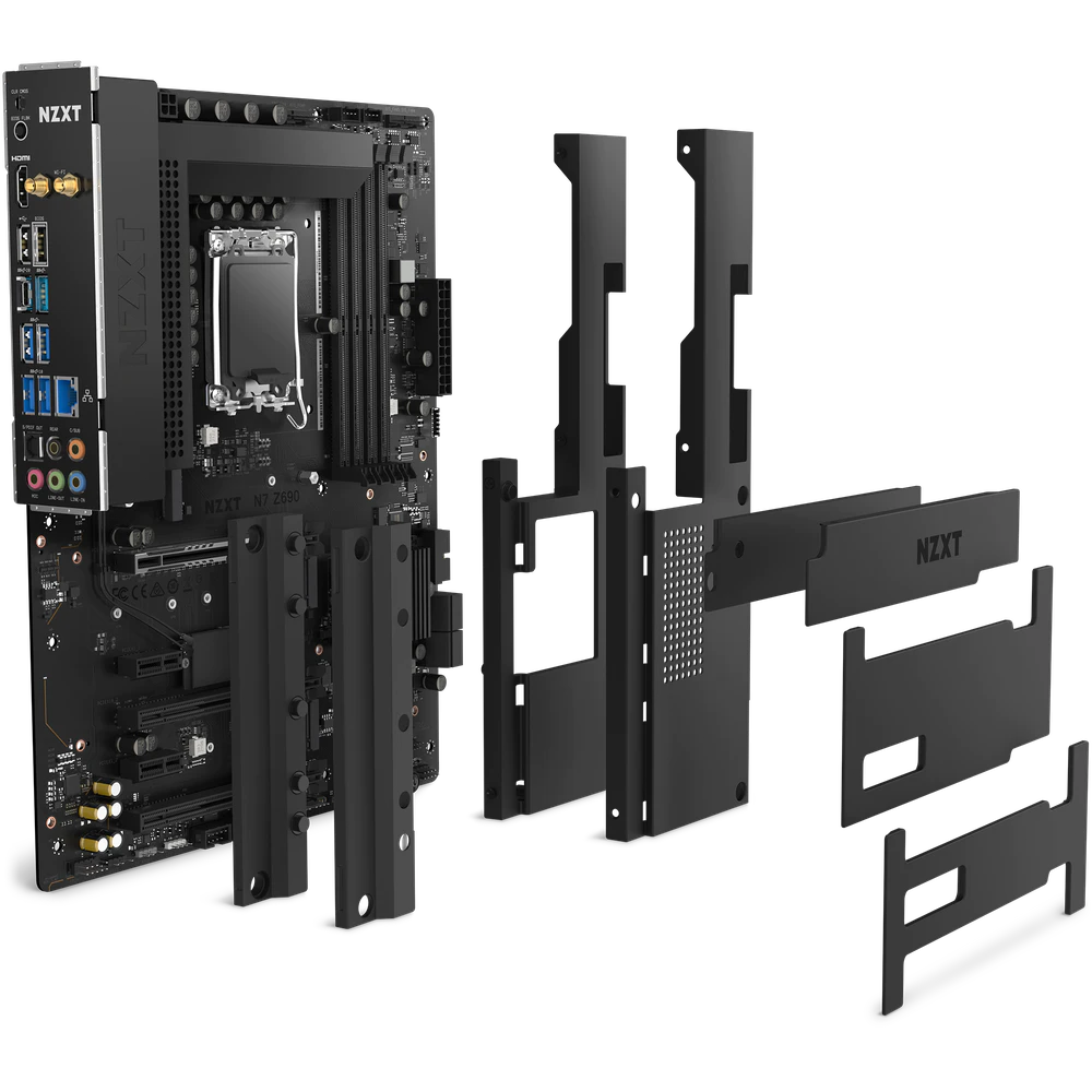 Купить NZXT N7 Z690 - Motherboard - ATX - LGA1700-Sockel - Z690 Chipsatz - USB 3,2 Gen 1, USB 3,2 Gen 2, USB-C 3,2 Gen2 - 2,5 Gigabit LAN, Bluetooth, Wi-Fi - Onboard-Grafik (CPU erforderlich) - HD Audio (8-Kanal) (N7-Z69XT-W1) в магазине wardena.ru