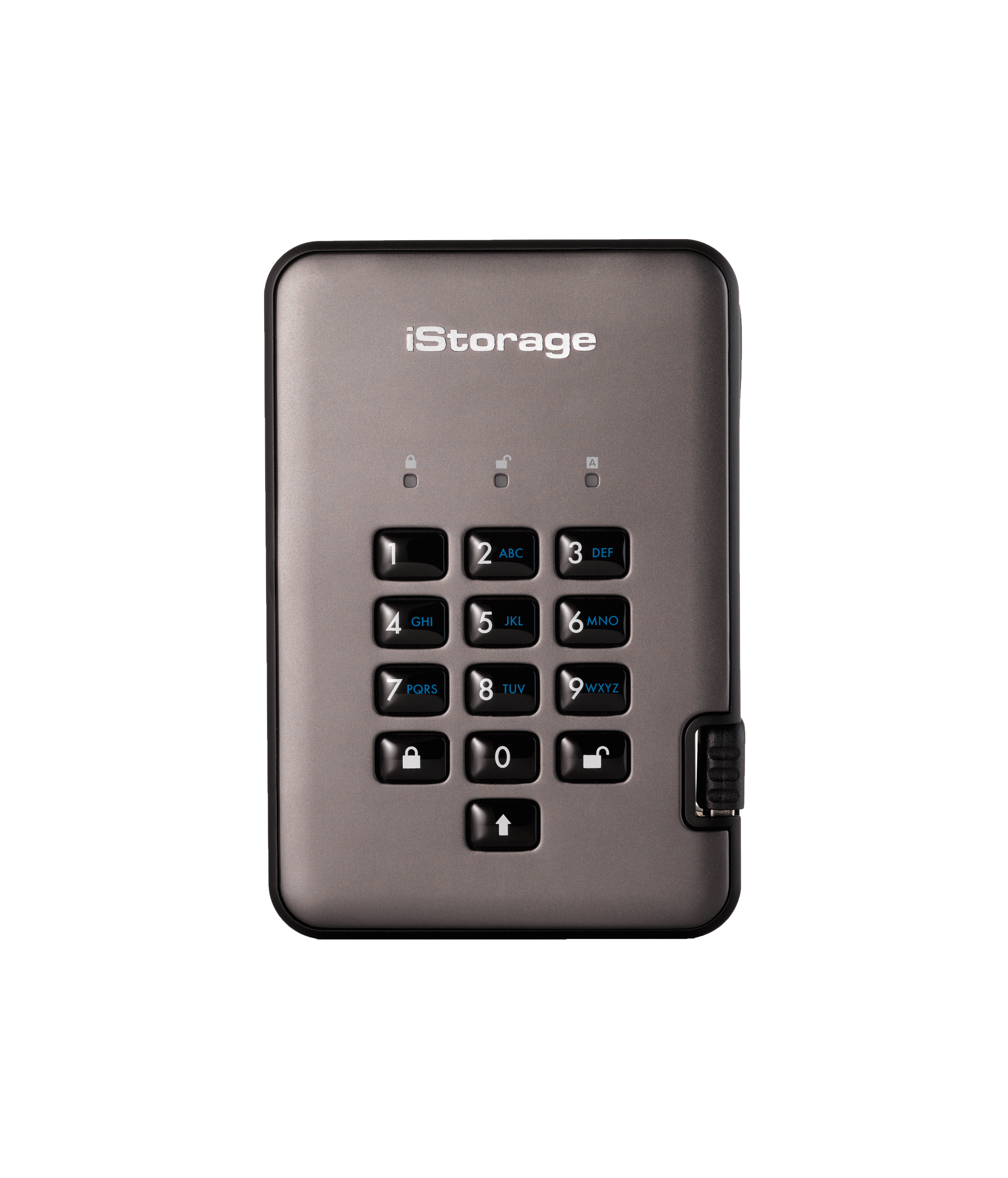 Купить iStorage diskAshur Pro 2 - Festplatte - verschlüsselt - 1TB - extern (tragbar) - USB 3,1 - FIPS 197 - FIPS 140-2 Level 3, 256-bit AES-XTS (IS-DAP2-256-1000-C-G) в магазине wardena.ru