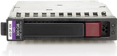 Купить HPE Dual Port - Festplatte - 300 GB - Hot-Swap - 2.5" SFF (6.4 cm SFF) - SAS 6Gb/s - 15000 U/min (627195-001) в магазине wardena.ru