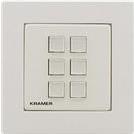Купить Kramer RC-206 - Bedienfeld - kabelgebunden - seriell RS-232/RS-485/Ethernet - weiß (30-804925390) в магазине wardena.ru