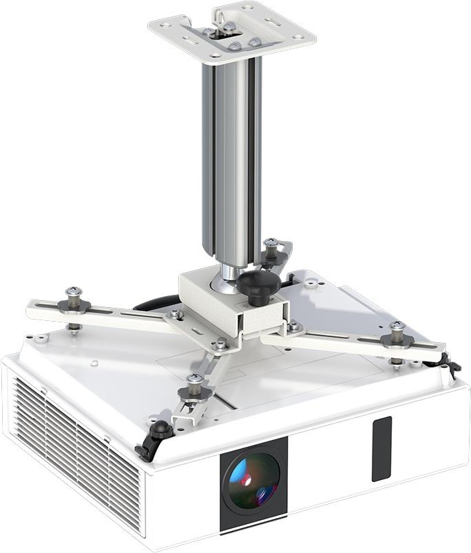 Купить Kindermann Premium 30 - Klammer - für Projektor - Aluminium - weiß, RAL 9003 - Deckenmontage (7450000031) в магазине wardena.ru