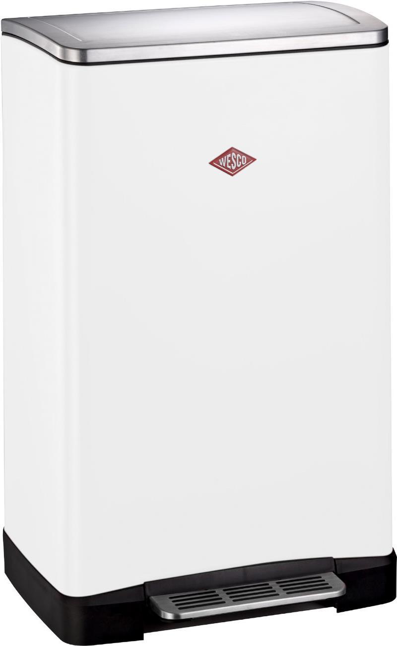 Купить Wesco One Boy 40 l Rechteckig Kunststoff - Edelstahl - Stahl Weiß (381401-01) в магазине wardena.ru