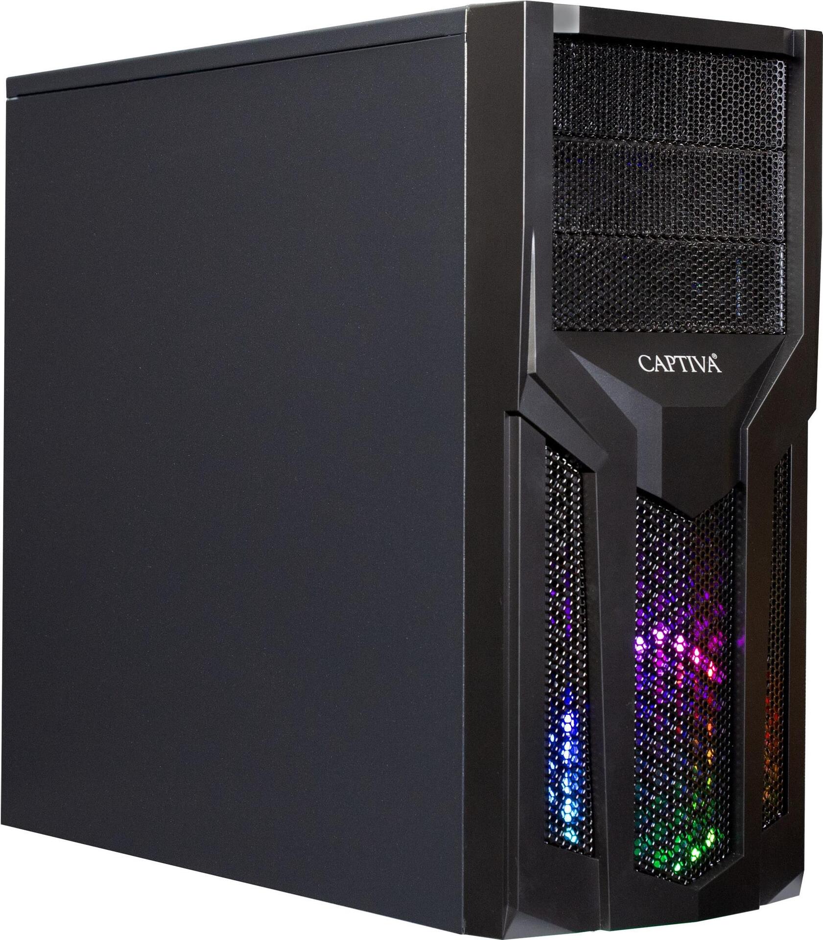 Купить Captiva Advanced I65-537 DDR4-SDRAM i5-10400F Desktop Intel® Core™ i5 16 GB 1000 GB SSD Windows 11 Home PC Schwarz (65537) в магазине wardena.ru
