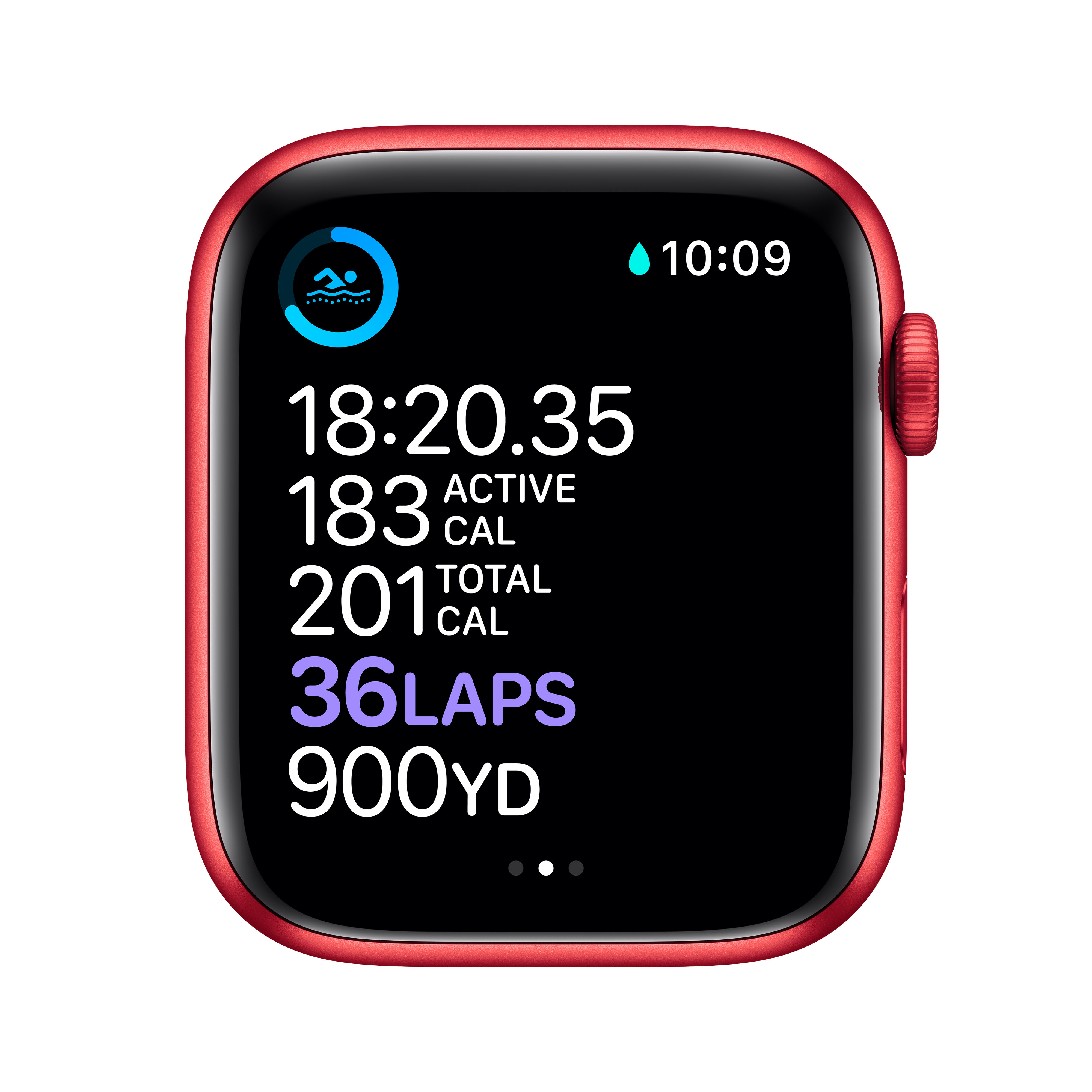 Купить Apple Watch Series 6 (GPS + Cellular) - (PRODUCT) RED - 44 mm - Red Aluminium - intelligente Uhr mit Sportband - Flouroelastomer - rot - Bandgröße 140-210 mm - S/M/L - 32GB - Wi-Fi, Bluetooth - 4G - 36,5 g (M09C3FD/A) в магазине wardena.ru
