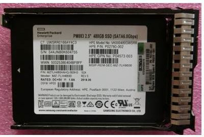Купить HPE Read Intensive - SSD - 480 GB - 2.5" SFF (6.4 cm SFF) - SATA - mit HPE Smart Carrier (P05320-001) в магазине wardena.ru