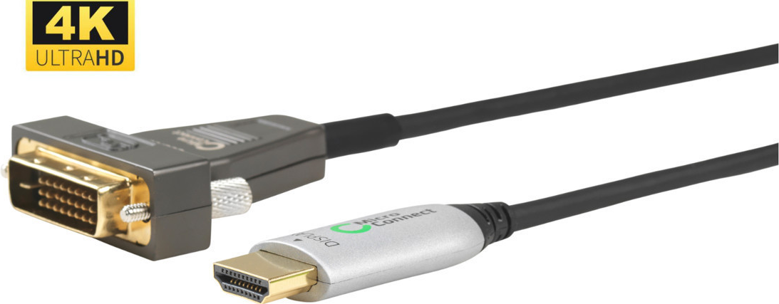 Купить Microconnect HDM1924120OP Videokabel-Adapter 20 m DVI-D HDMI Typ A (Standard) Schwarz (HDM1924120OP) в магазине wardena.ru