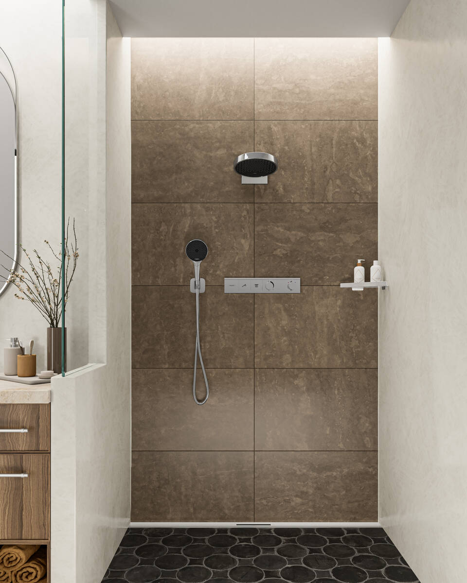 Купить Hansgrohe Rainfinity Ручной душ 130 3jet хром 26864000 в магазине wardena.ru