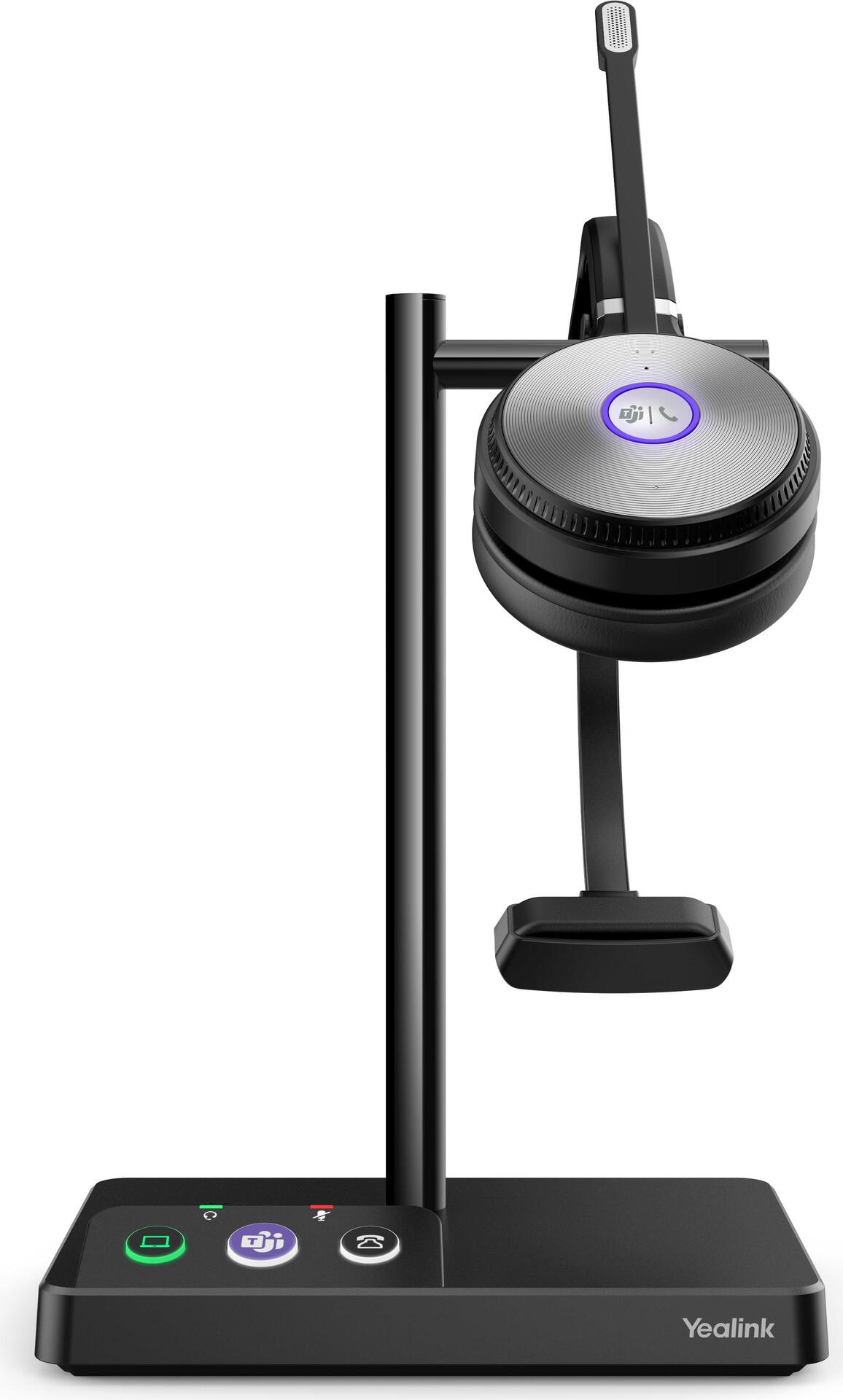 Купить Yealink WH62 Mono - Headset - On-Ear - DECT - kabellos (UH62_MONO_UC) в магазине wardena.ru