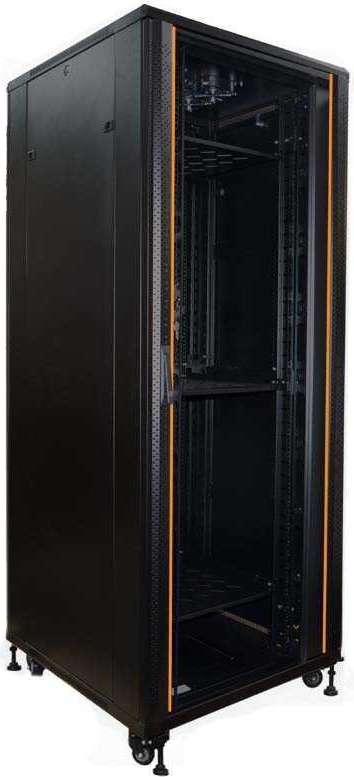 Купить IT-BUDGET 19"-Netzwerkschrank SRK - 42 HE - BxT 800x800 mm - Sicht-/Vollblechtür - Kabelkanäle - Flatpack - schwarz (90ITB19SRK4288GSN) в магазине wardena.ru