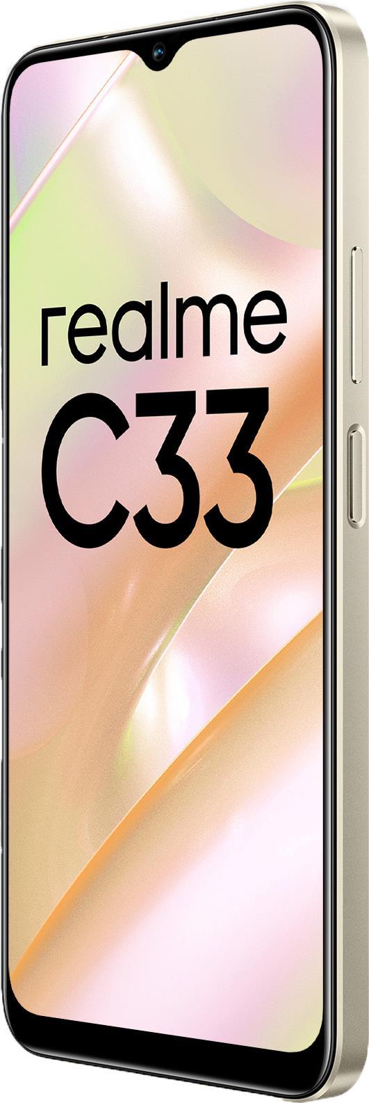 Купить Realme C33 - Smartphone - Dual-SIM - Triple-Kamera - front camera (6051493) в магазине wardena.ru