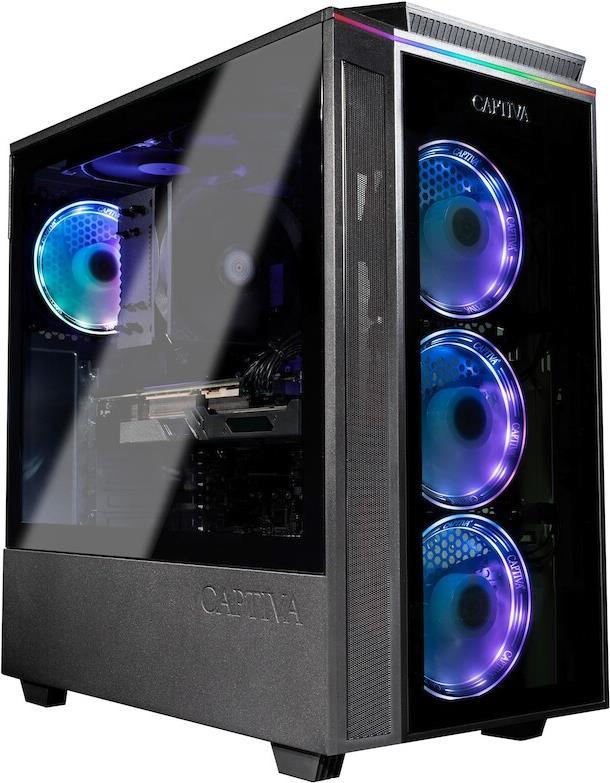 Купить Captiva Highend Gaming PC R60-361 DDR4-SDRAM 5600X AMD Ryzen 5 16 GB 480 GB SSD Schwarz (60361) в магазине wardena.ru