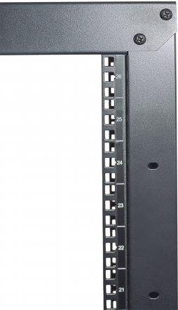 Купить Intellinet Open Frame - Offenes Rahmenrack (2 Ständer) - Schwarz, RAL 9005 - 26U - 48,3 cm (19") (714228) в магазине wardena.ru