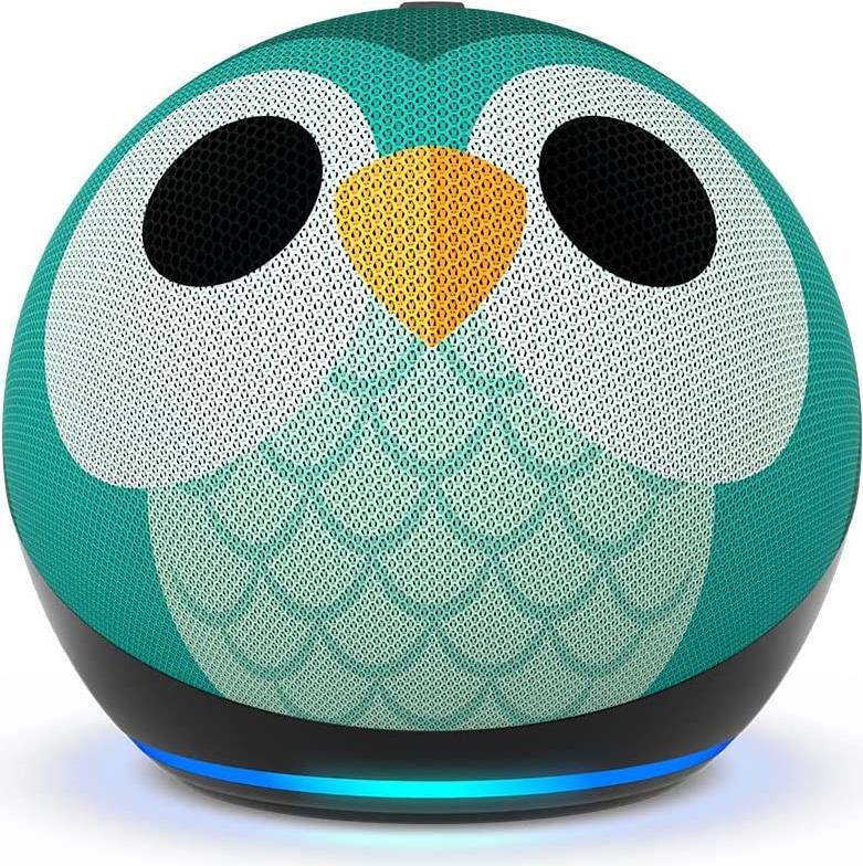 Купить Amazon Echo Dot (5th Generation) Kids - Smart-Lautsprecher - Bluetooth, Wi-Fi - App-gesteuert - Owl (B09L5BG1RF) в магазине wardena.ru