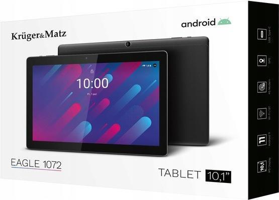 Купить Krüger&Matz KM1072 Tablet 4G LTE 64 GB 25,6 cm (10.1 Zoll) Cortex 4 GB Wi-Fi 5 (802.11ac) Android 11 Schwarz (KM1072.1) в магазине wardena.ru