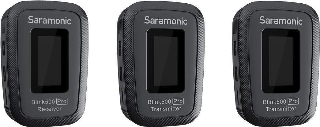 Купить Saramonic Blink500 Pro B2(TX+TX+RX) - Lavalier-Mikrofon - RF Wireless - 100 m - Bodypack-Empfänger - 50 - 18000 Hz - Taschensender (6971008027518) в магазине wardena.ru
