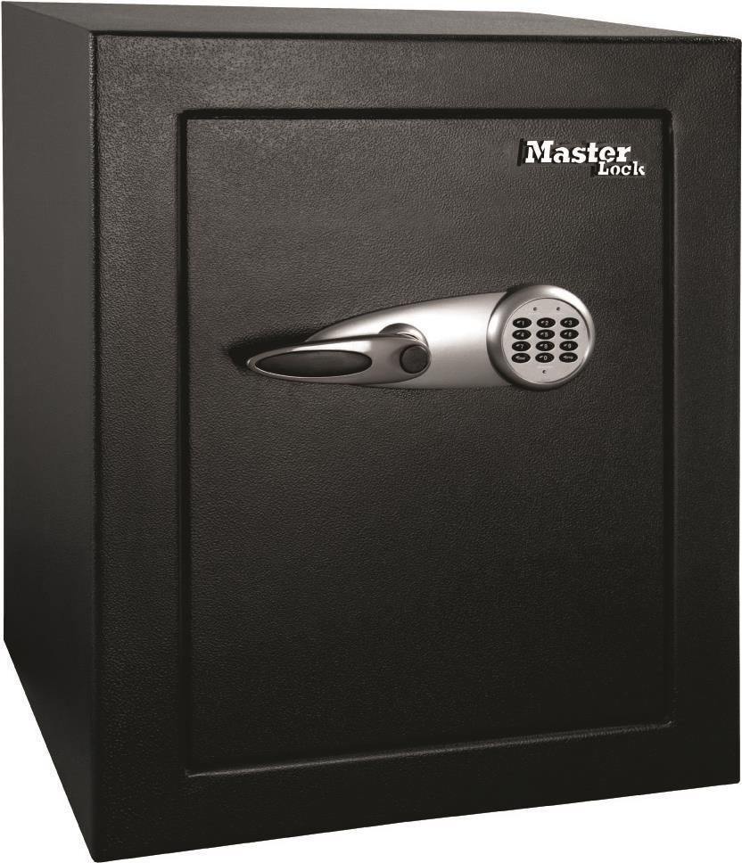 Купить MASTER LOCK Extragroer digitaler Sicherheitssafe - Frei stehend sicher - Schwarz - Code - Elektronisch - Schlüssel - 119,9 l - Stahl - 3 Regale (T8-331ML) в магазине wardena.ru