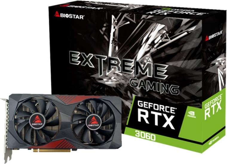 Купить BIOSTAR RTX 3060 12GB Grafikkarte (VN3606RML9) в магазине wardena.ru