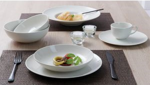 Купить Ritzenhoff & Breker Pastateller "CASABLANCA", 270 mm aus Porzellan, spülmaschinenfest, Durchmesser: 270 mm - 4 Stück (421064) в магазине wardena.ru