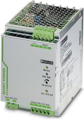 Купить Phoenix Contact Hutschienen-Netzteil (DIN-Rail) QUINT-PS/24DC/24DC/20 24 V/DC 20 A 1 x (2320102) в магазине wardena.ru