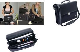 Купить Wedo Ladies Flap-Over Briefcase Kosmetiktasche Schwarz (585201) в магазине wardena.ru