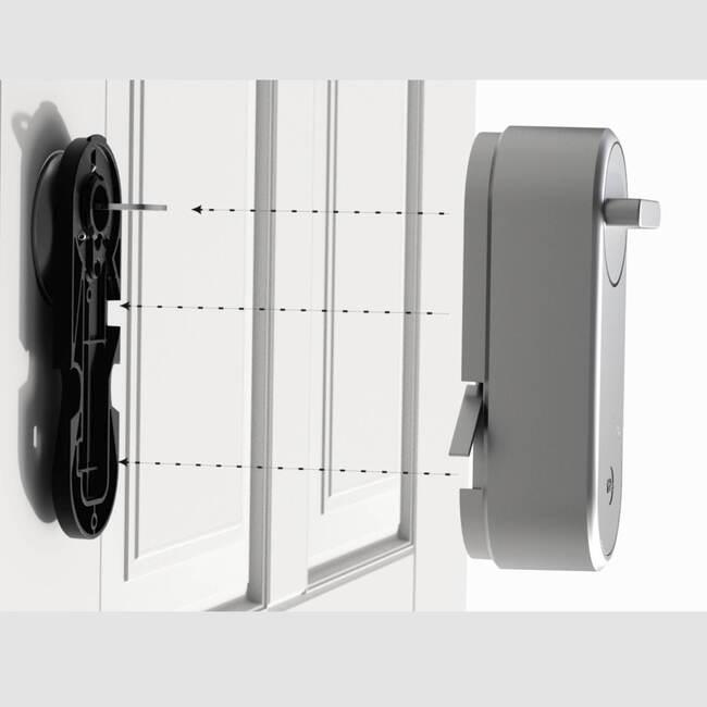 Купить Yale Linus - Intelligentes Torschloss - Schwarz - Android - iOS - AA - 4 Stück(e) - 58 mm (05/101200/MB) в магазине wardena.ru