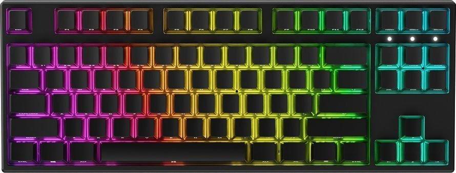Купить Dream Machines DreamKey TKL RGB schwarze mechanische Tastatur (US, Kailh Brown-Schalter) (DreamKey_Brown_TKL) в магазине wardena.ru